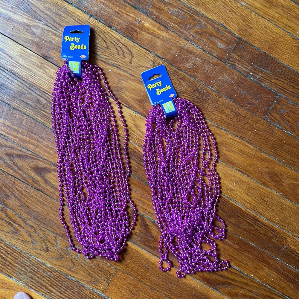2 pack Party Beads